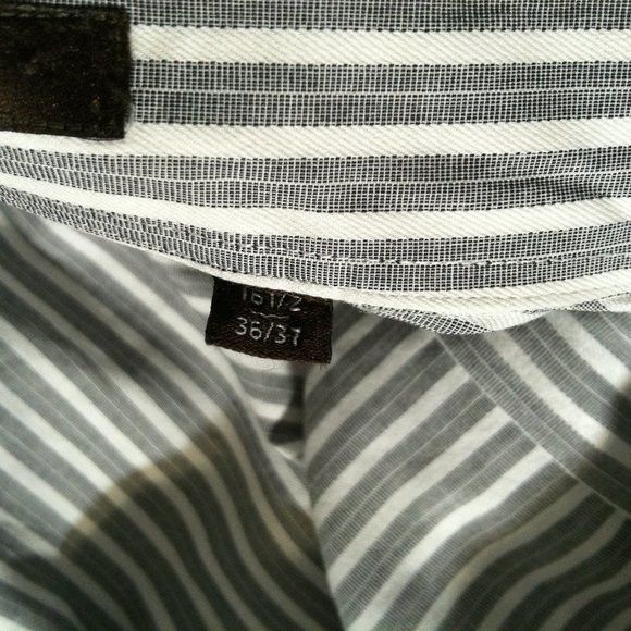 Joseph Abboud JOSEPH ABBOUD MENS COTTON DRESS SHIRT FRENCH CUFFS16.5/36-37 Size US L / EU 52-54 / 3 - 6 Thumbnail