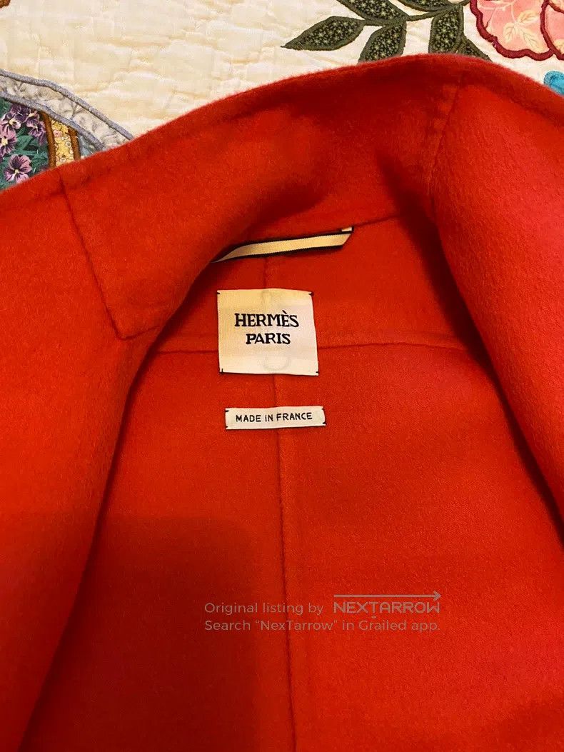 Hermes Hermes Cashmere Coat Size XXS / US 00 / IT 34 - 3 Thumbnail