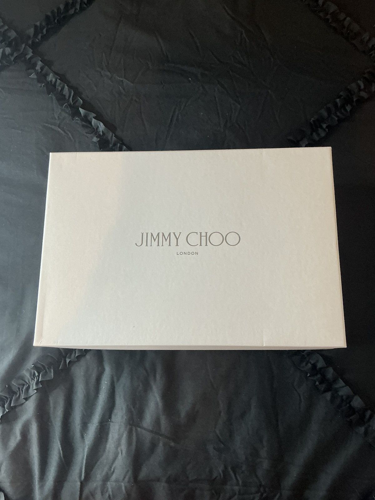 Jimmy Choo JIMMY CHOO ROME/M Logo Low-Tops – Metallic Silver Size US 11.5 / EU 44-45 - 1 Thumbnail