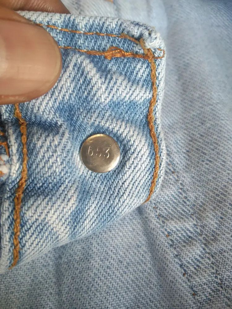 Levi's 90s Vintage Levi's 501 Made In USA Jeans 38x31 Size US 38 / EU 54 - 7 Thumbnail