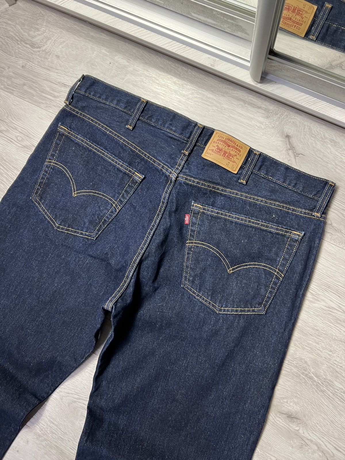 Levi's × Levi's Vintage Clothing × Vintage Vintage Levis 529 Low Rise Straight Made In USA Jeans Denim Size US 40 / EU 56 - 2 Thumbnail