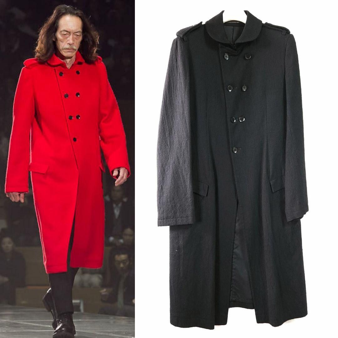 Yohji Yamamoto Yohji Yamamoto Pour homme 10aw military coat Size US M / EU 48-50 / 2 - 1 Thumbnail