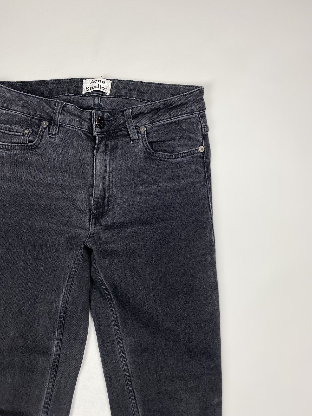 Acne Studios Acne Studios Flex Used Black ladies jeans size 26 / 32 Size 26" / US 2 / IT 38 - 9 Thumbnail