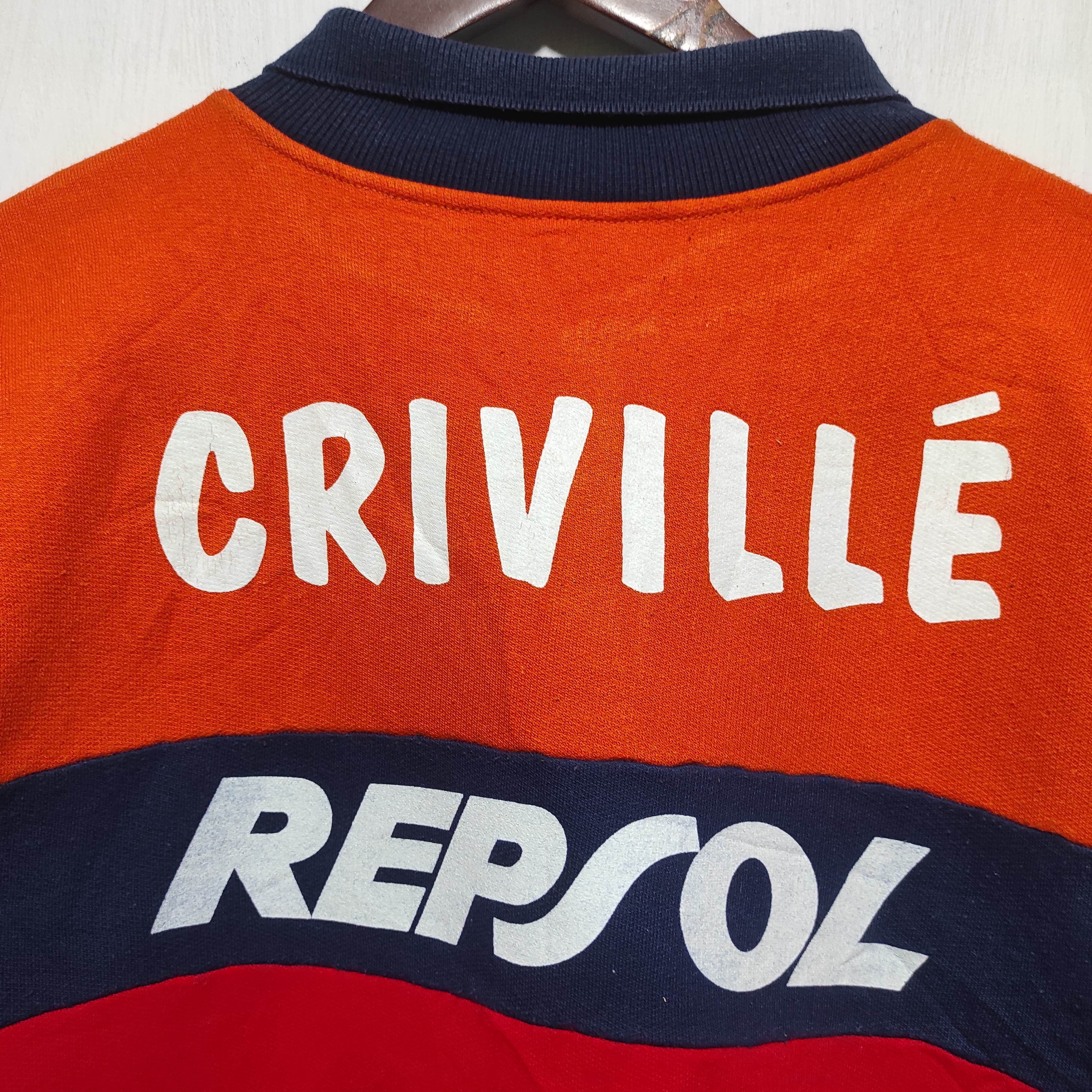 Honda VINTAGE ALEX CRIVILLE REPSOL HONDA TEAM POLO RUGBY SHIRT Size US M / EU 48-50 / 2 - 18 Thumbnail