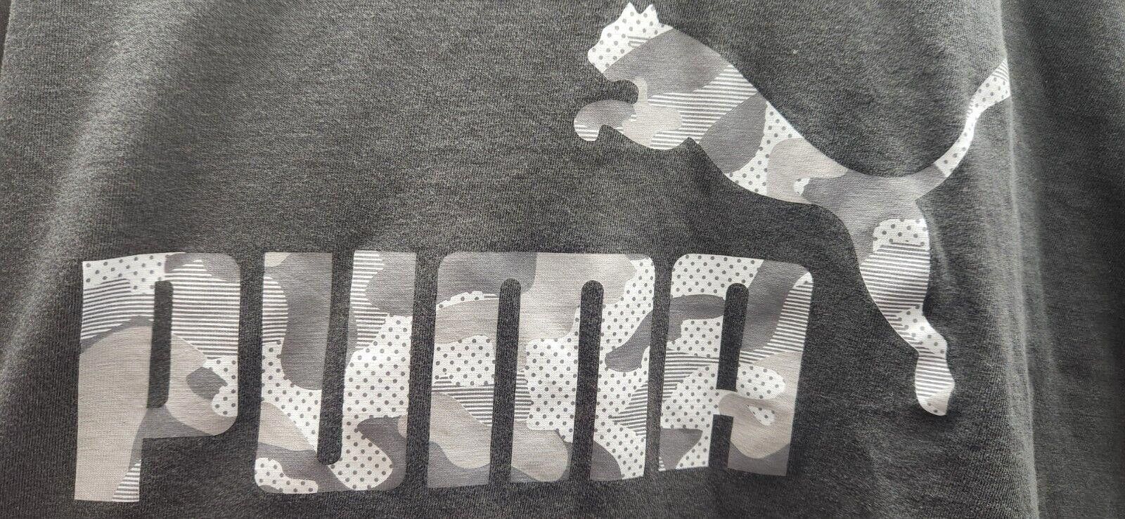 Puma Puma Athletic Tshirt Black With Grey Camo Graphic Tee Size L Size US L / EU 52-54 / 3 - 2 Thumbnail