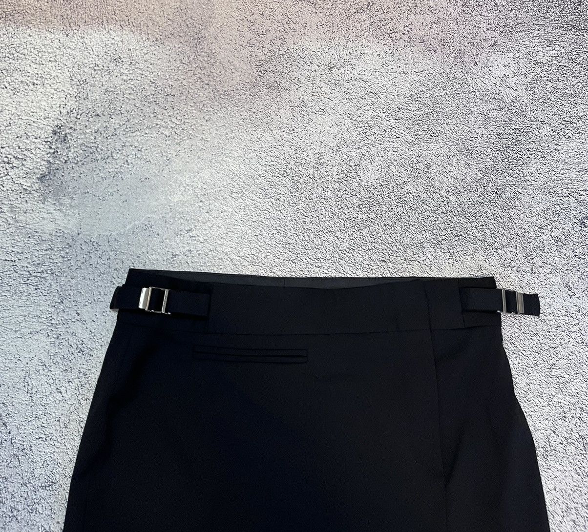 Gucci Gucci Wool Skirt Black Midi Italy Size 42 Side Buckles Slit Size 28" / US 6 / IT 42 - 5 Thumbnail