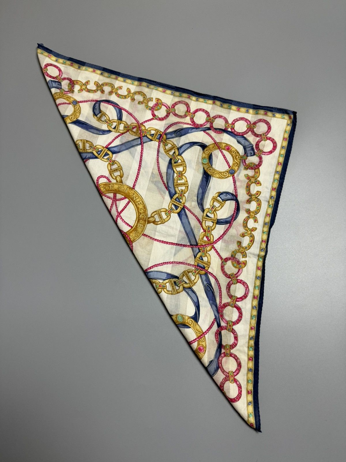 Celine CELINE Paris Vintage Handkerchief Bandana Size 36 - 2 Thumbnail