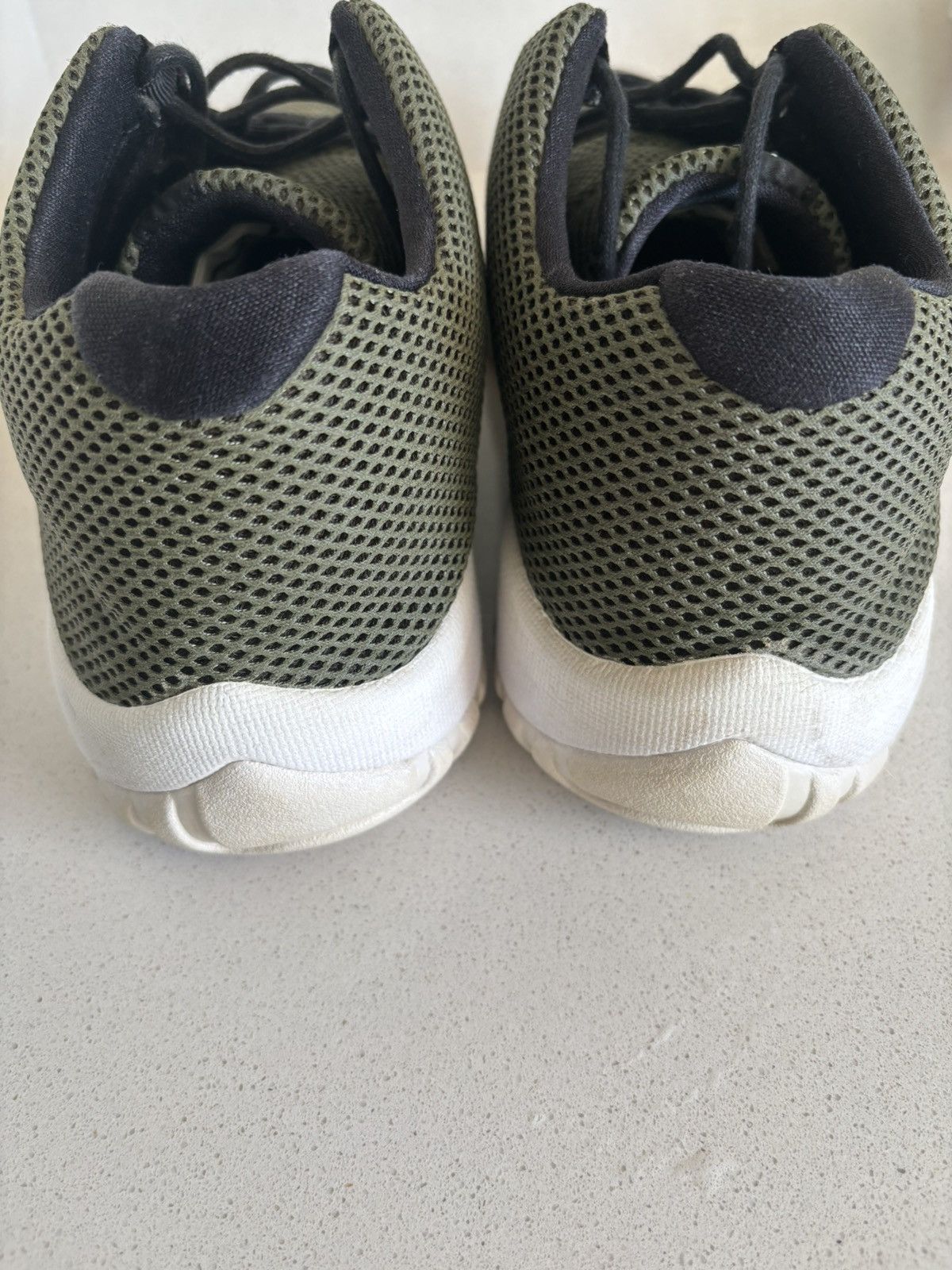 Nike Air Jordan Nike low top future sneakers, olive, size 11 Size US 11 / EU 44 - 6 Thumbnail