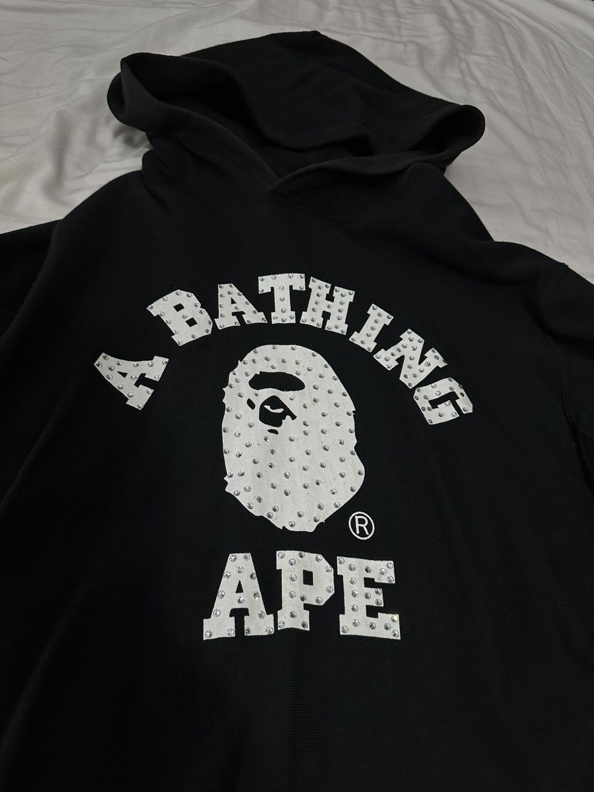 Bape × Swarovski Bape x Swarowski logo hoodie Size US M / EU 48-50 / 2 - 1 Thumbnail