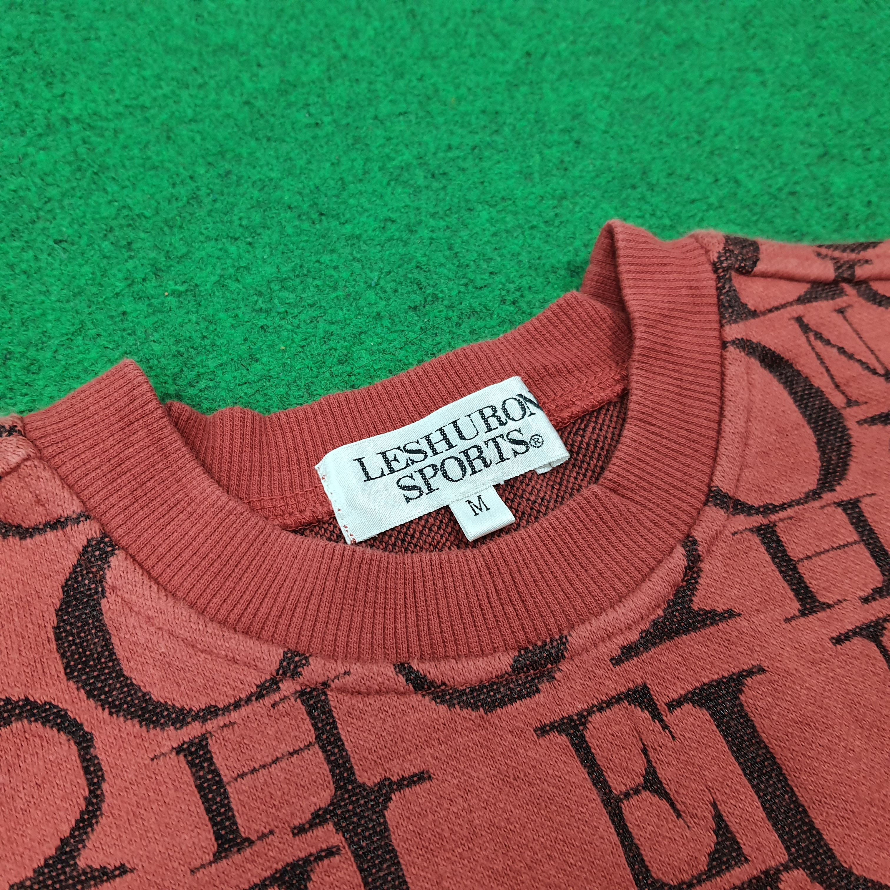 Vintage Vintage LESHURON Sports Sweatshirt C269N6 Size US M / EU 48-50 / 2 - 4 Thumbnail