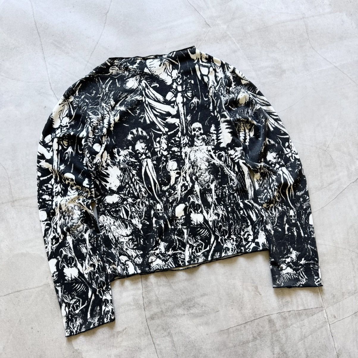 Hysteric Glamour × Undercover Archive Skeleton Long Sleeve T Shirt Hysteric Glamour Style Size S / US 4 / IT 40 - 6 Thumbnail