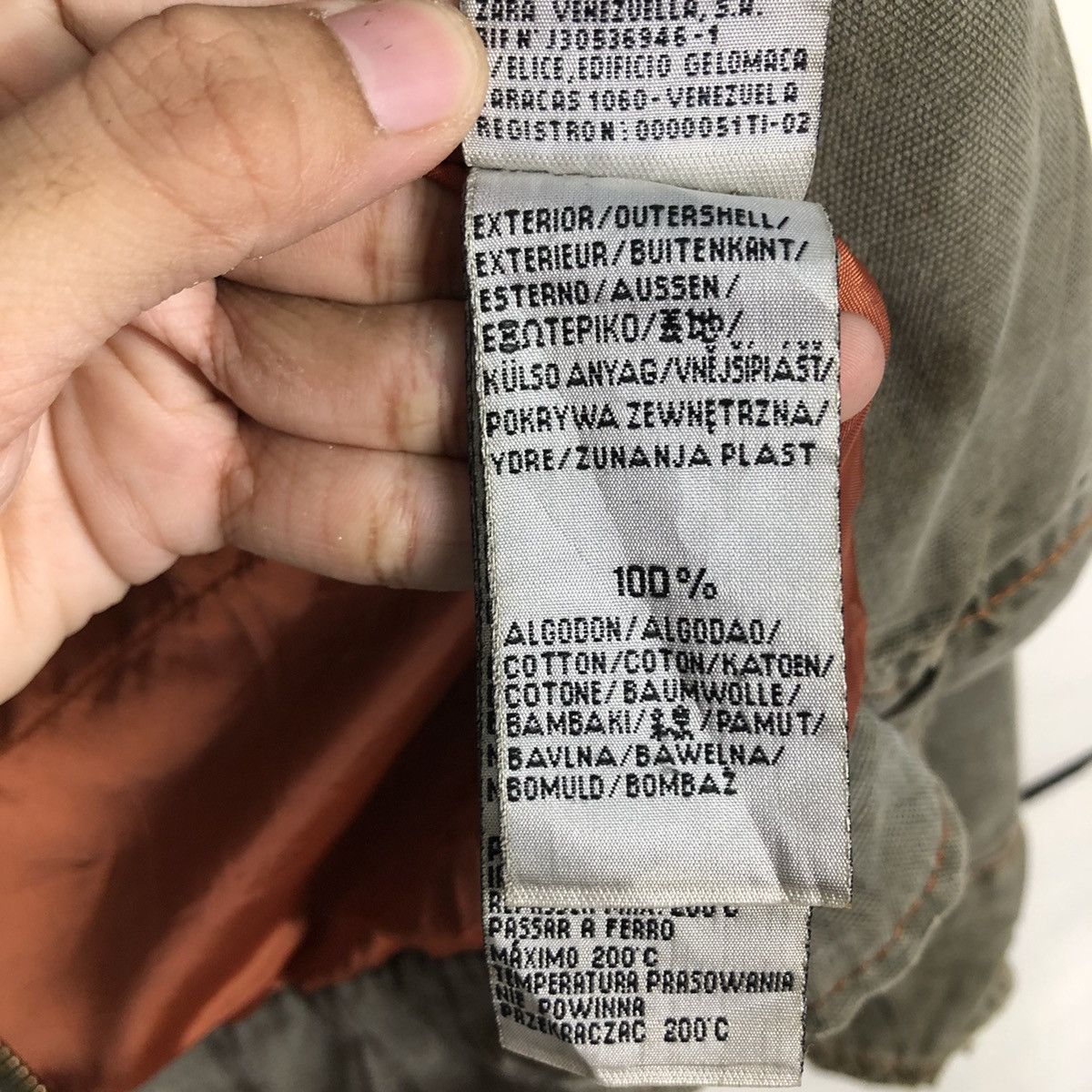 Zara 📌Vintage Cropped Biker Jacket Zara Jeans Multi Pocket Cargo Size US M / EU 48-50 / 2 - 22 Thumbnail