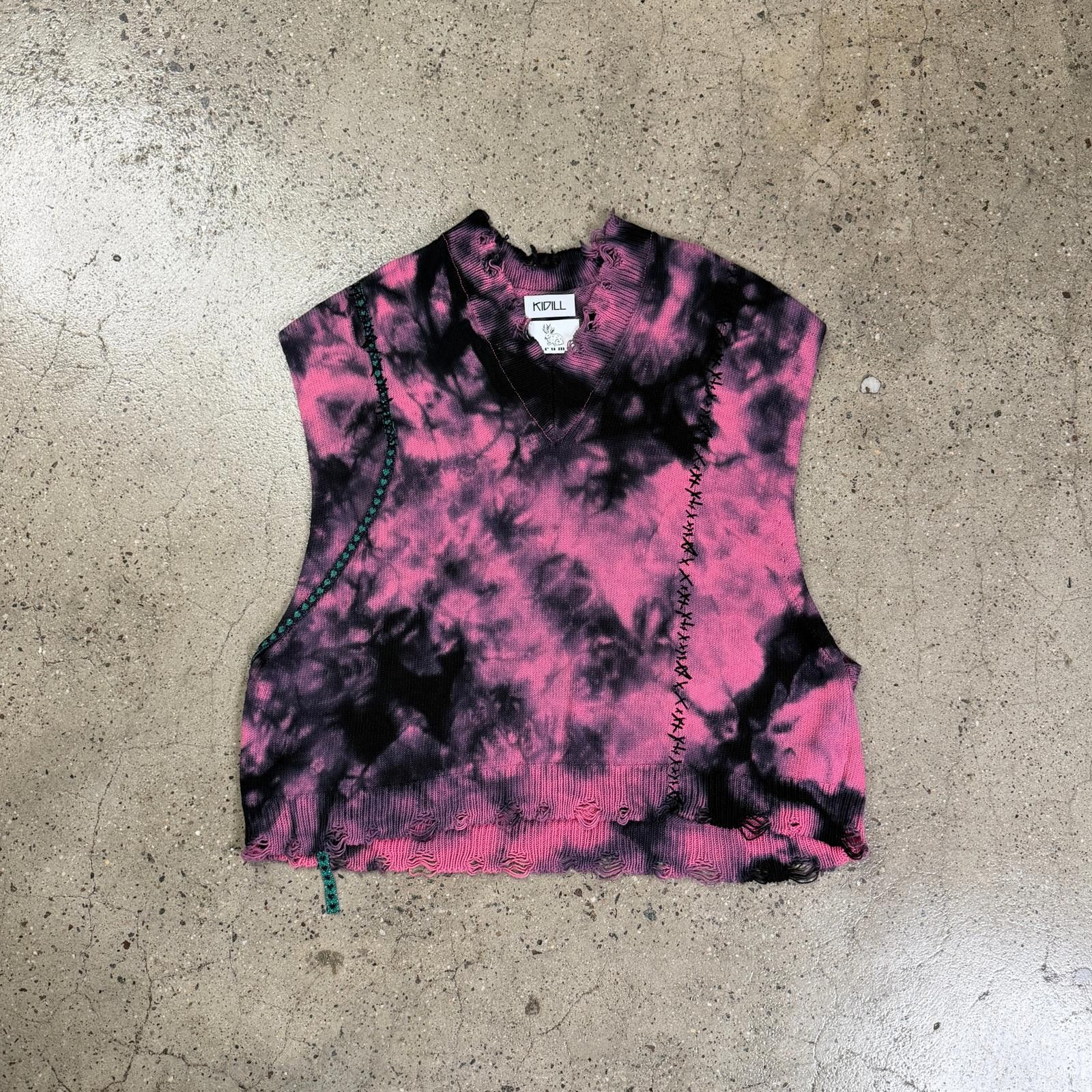 KIDILL Kidill X Rurumu Distressed Knit Vest Size US L / EU 52-54 / 3 - 1 Thumbnail