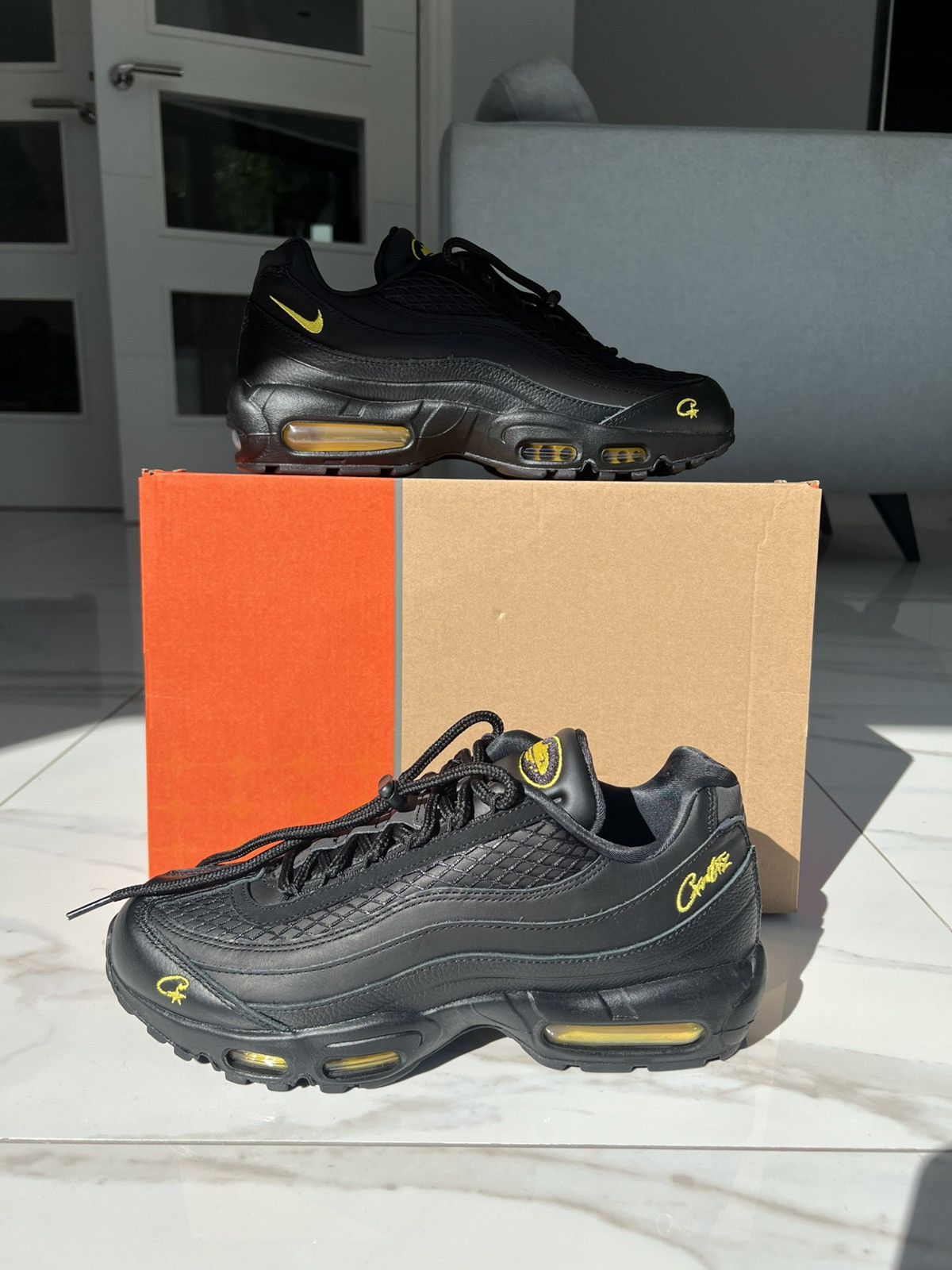 Corteiz Air Max 95 Honey Blacks