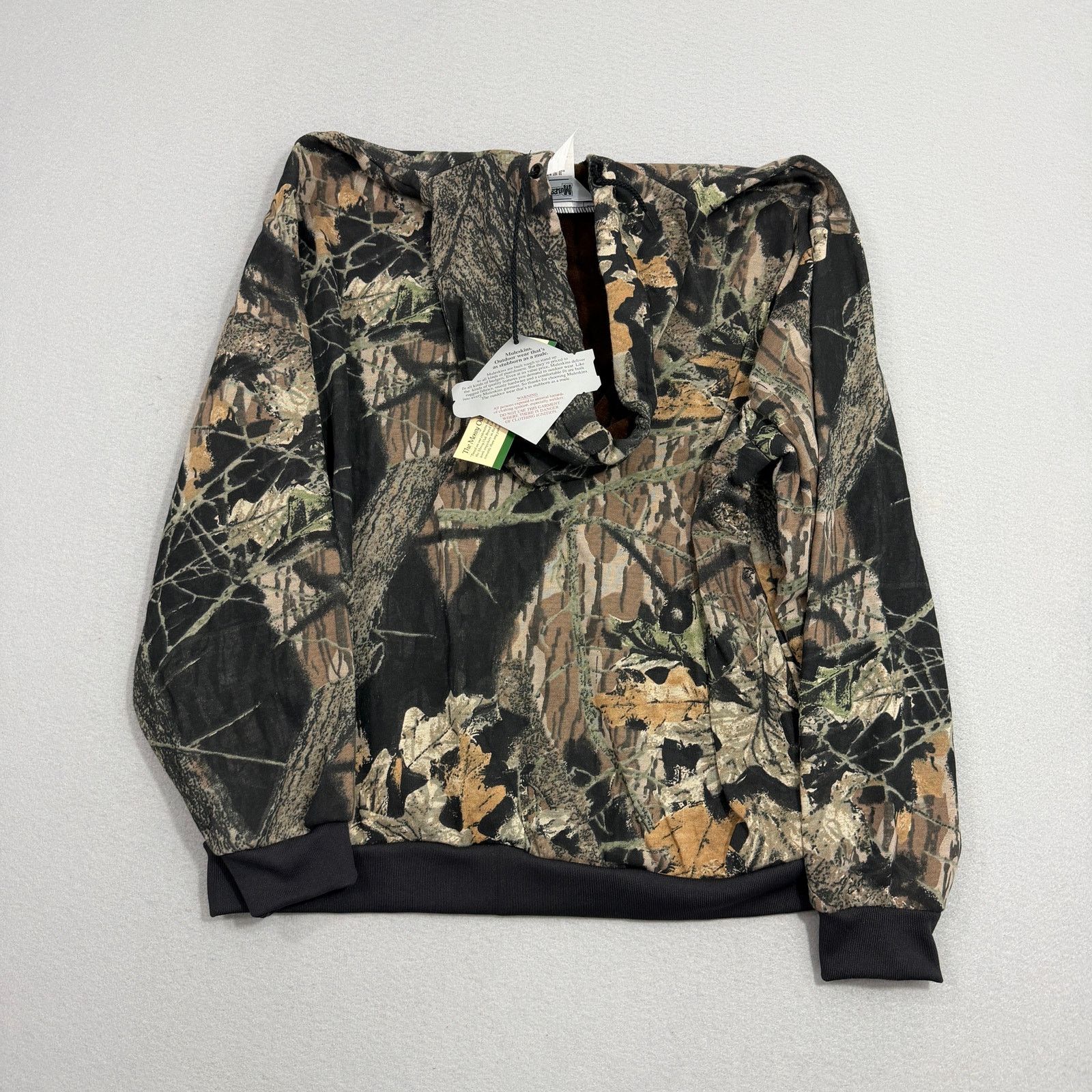 Vintage Vintage Muleskins Camo Hoodie 2XL Full Zip Sweatshirt NEW Size US XXL / EU 58 / 5 - 9 Thumbnail
