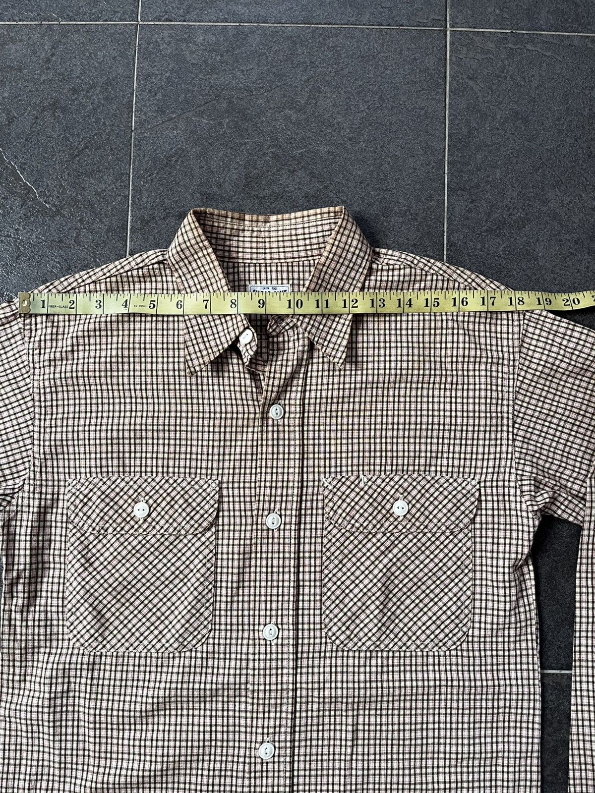 Sugar Cane Sugar Cane Union Made Toyo Enterprise Checkered Shirt Size US M / EU 48-50 / 2 - 14 Thumbnail