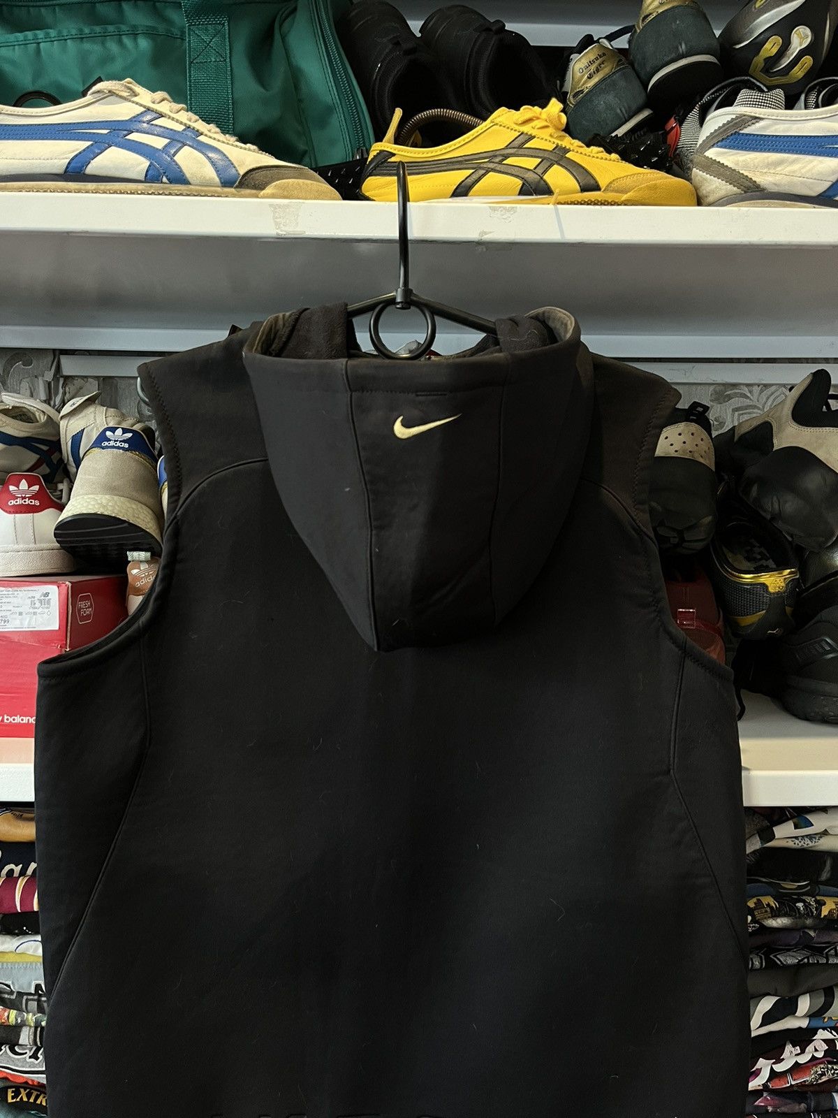 Nike Rare Vintage Nike Shox vest Drill size S hood logo Y2K Size US S / EU 44-46 / 1 - 8 Thumbnail