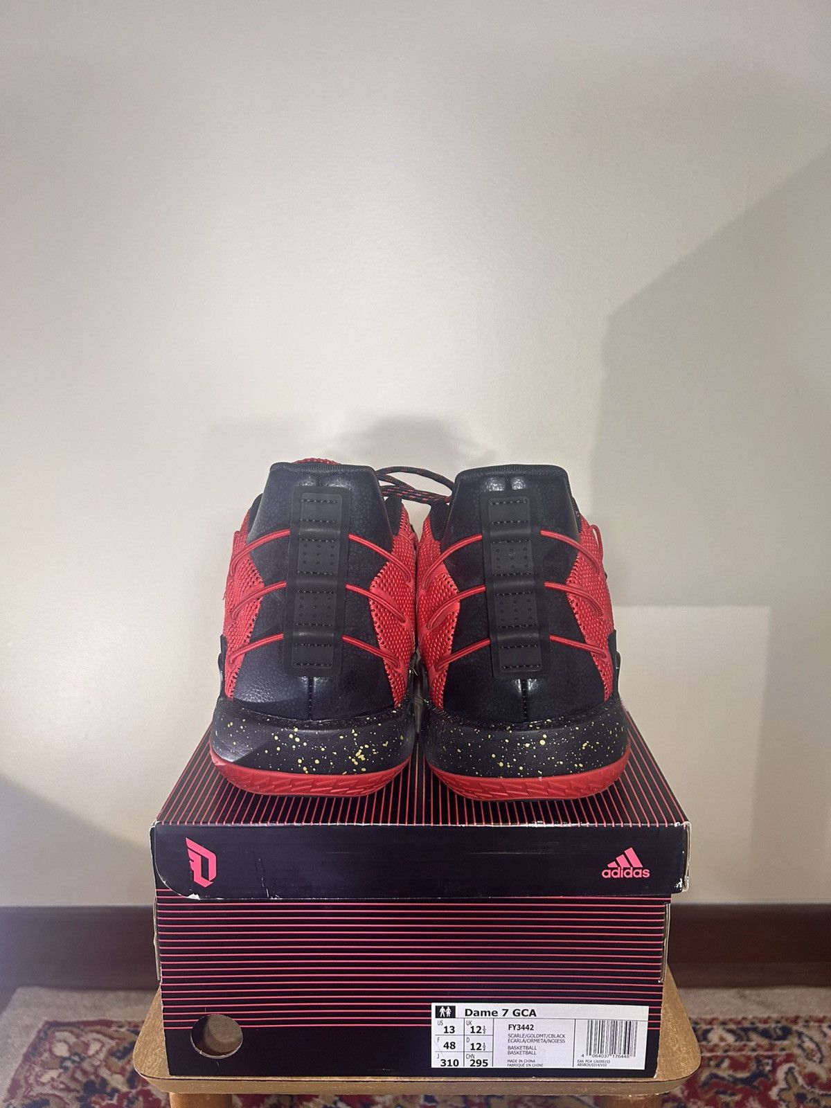Adidas Adidas Dame 7 Basketball Shoes Size US 13 / EU 46 - 5 Thumbnail
