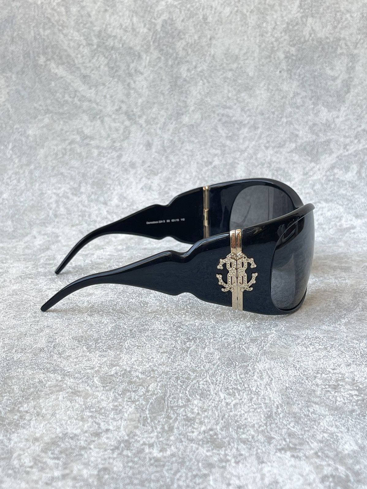 Roberto Cavalli Roberto Cavalli Demodoco 224S Sunglasses Y2K Swarovski Logo Size ONE SIZE - 12 Thumbnail
