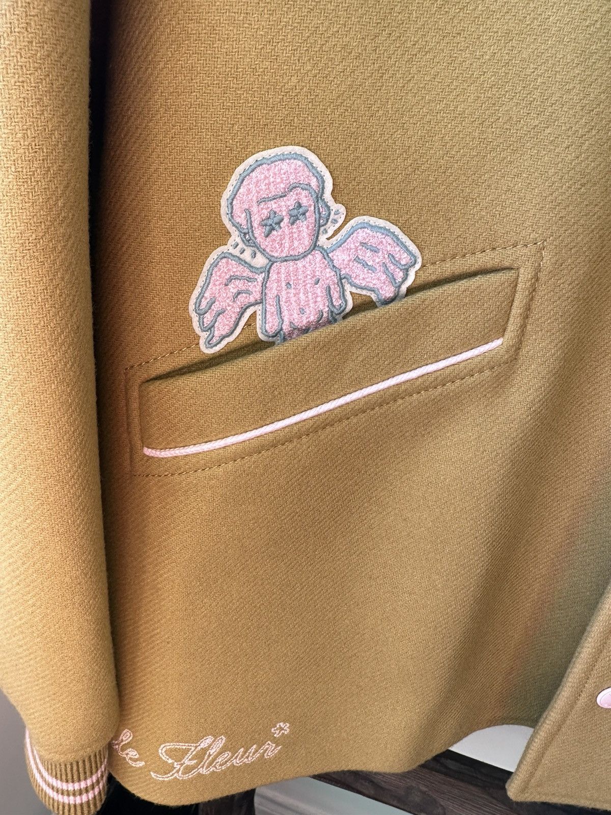Golf le Fleur × Lacoste Varsity Jacket Size US XL / EU 56 / 4 - 5 Thumbnail