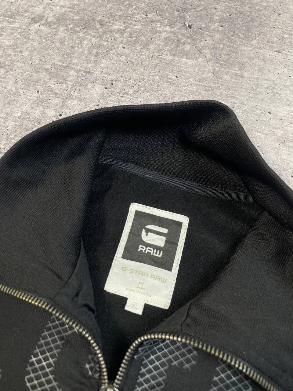 G-Star Vintage G Star Raw Big Logo Zip Up Track Jacket Y2K Size US XL / EU 56 / 4 - 4 Thumbnail