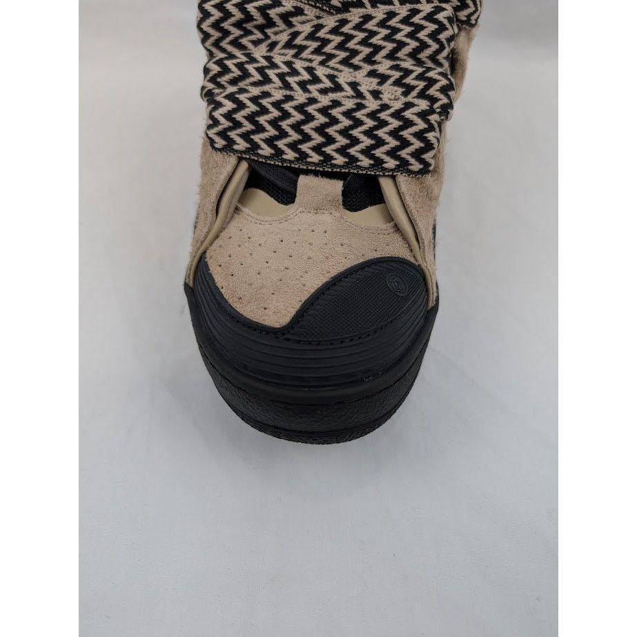 Lanvin o1rshd1 Curb Sneakers in Light Brown/Black Size US 13 / EU 46 - 8 Thumbnail