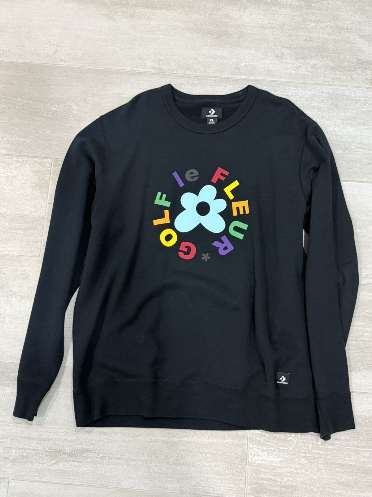 Golf le Fleur Golf le fleur Tyler The Creator Converse Sweat Shirt Size US XL / EU 56 / 4 - 1 Thumbnail