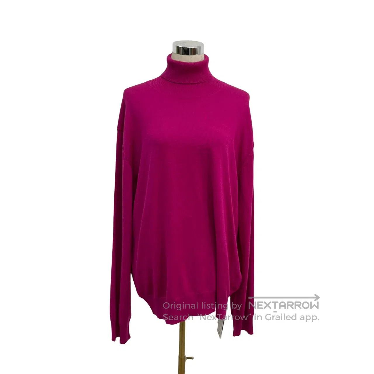 Louis Vuitton Louis Vuitton Pink Turtleneck Sweater. Size XL / US 12-14 / IT 48-50 - 5 Thumbnail
