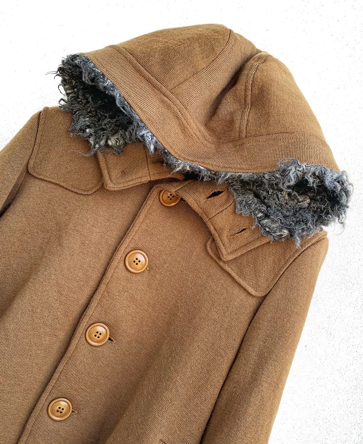 Issey Miyake Vintage Big buttons Sweather Hoodie. Size M / US 6-8 / IT 42-44 - 3 Thumbnail