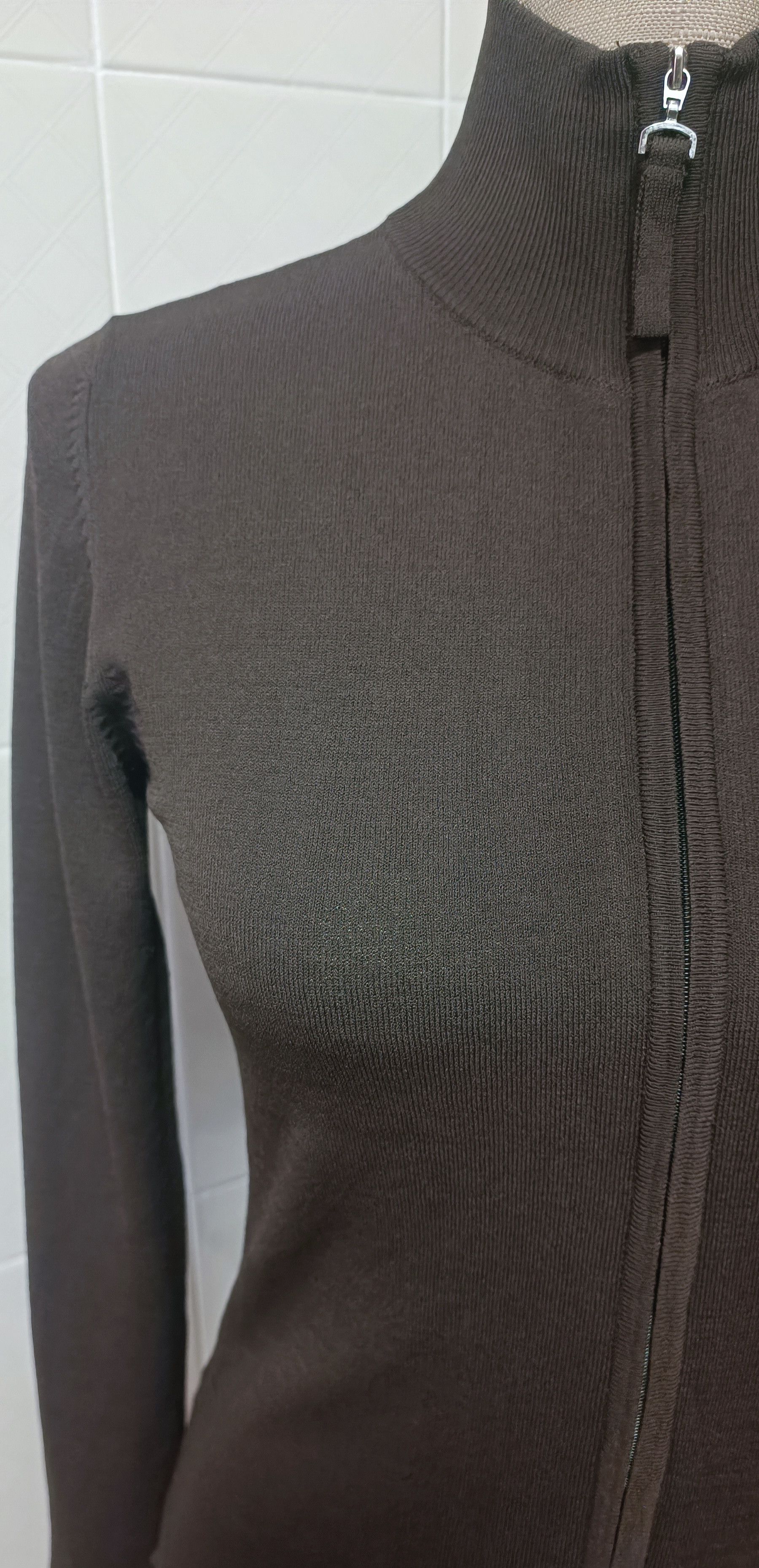 Jean Paul Gaultier Brown jacket with yellow and red rhinestones Size M / US 6-8 / IT 42-44 - 4 Thumbnail