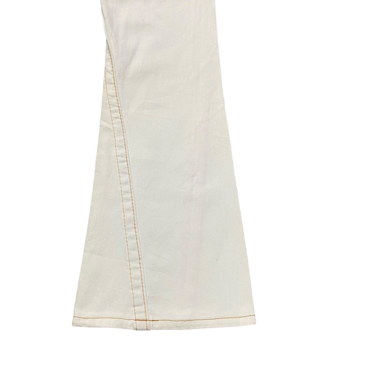 True Religion True Religion Off White Denim Flare Jeans Size 26" / US 2 / IT 38 - 15 Thumbnail