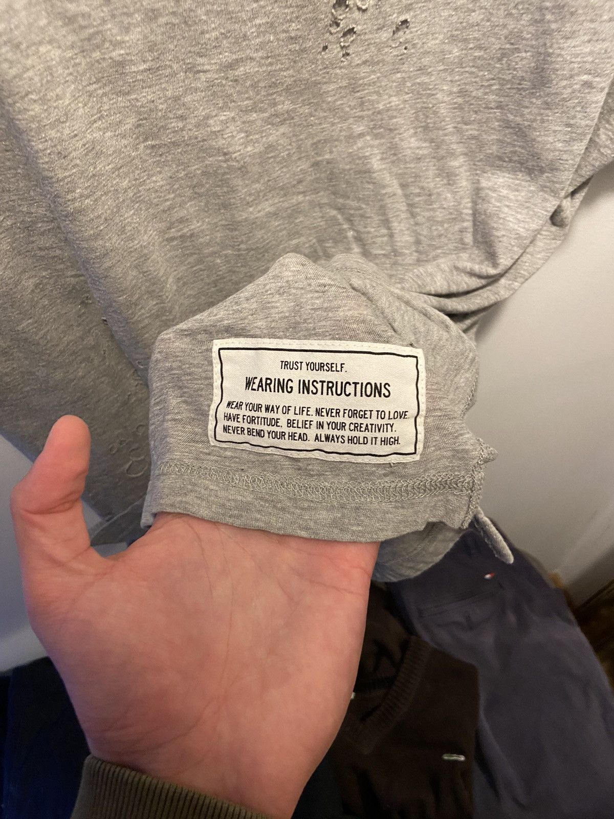 Maison MIHARA YASUHIRO Rare Maison Mihara Yasuhiro Distressed T shirt Size US M / EU 48-50 / 2 - 4 Thumbnail