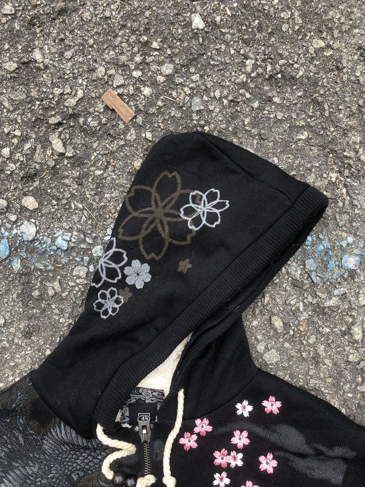 Japanese Brand RARE Vintage Overprint Embroidery Japanese Sukajan Hoodie Size US L / EU 52-54 / 3 - 7 Thumbnail