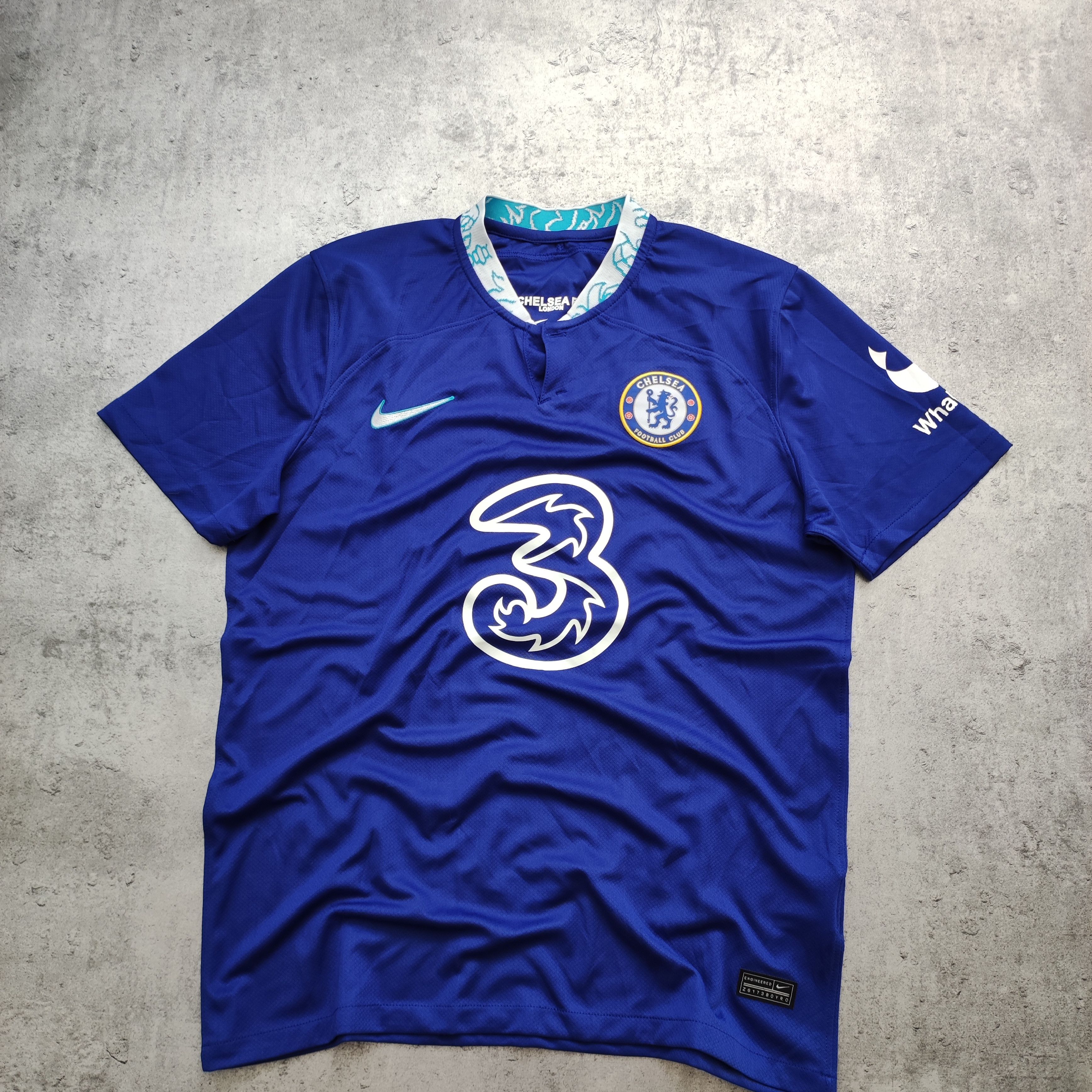 Chelsea Soccer × Nike RARE Nike x Chelsea London 2022 Home Football Jersey Size US L / EU 52-54 / 3 - 2 Thumbnail