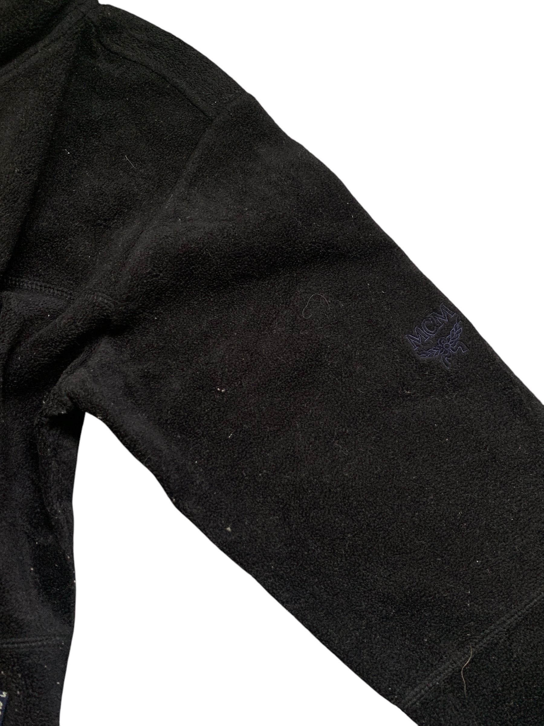 Designer × MCM Rare Design MCM Zipper Fleece Sweater Size US S / EU 44-46 / 1 - 9 Thumbnail