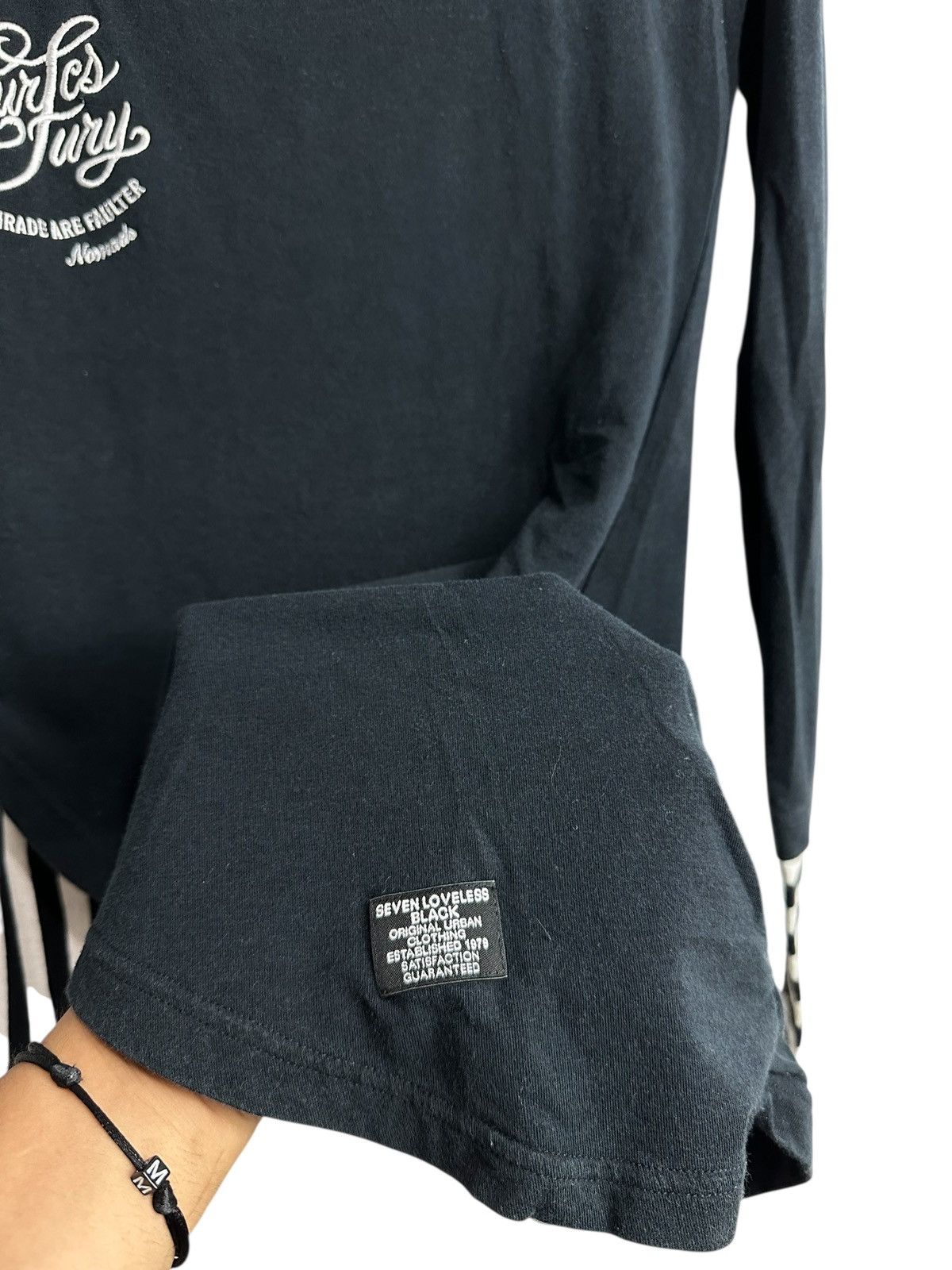 20471120 BACKS DOUBLE LAYER GOTHIC POEM IFSIXWASNINE LGB STYLE Size XS / US 0-2 / IT 36-38 - 5 Thumbnail