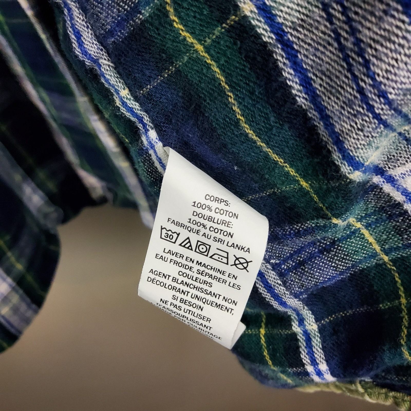 L.L. Bean L.L. Bean Shacket 2XL Green Flannel Lined Shirt Size US XXL / EU 58 / 5 - 8 Thumbnail