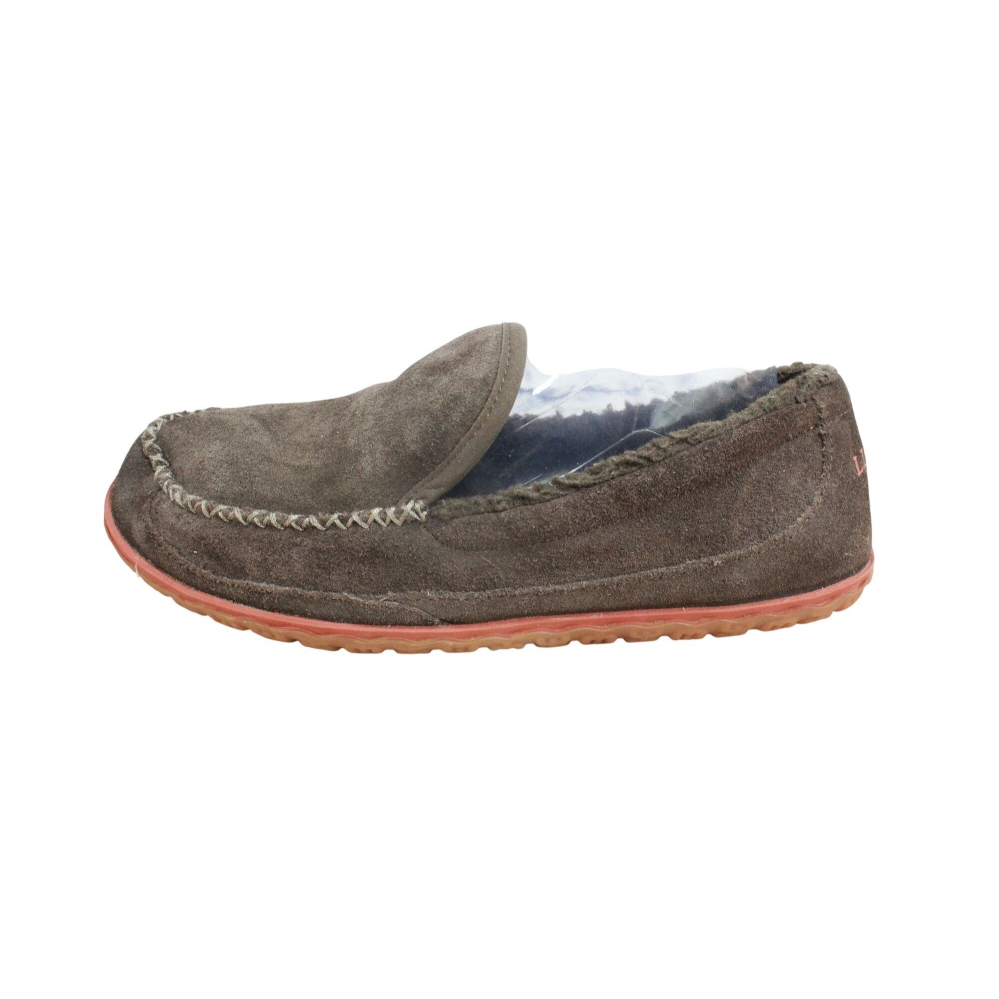 L.L. Bean LL Bean Men's Brown Suede Mountain Bean Slippers Size US 9 / EU 42 - 1 Thumbnail