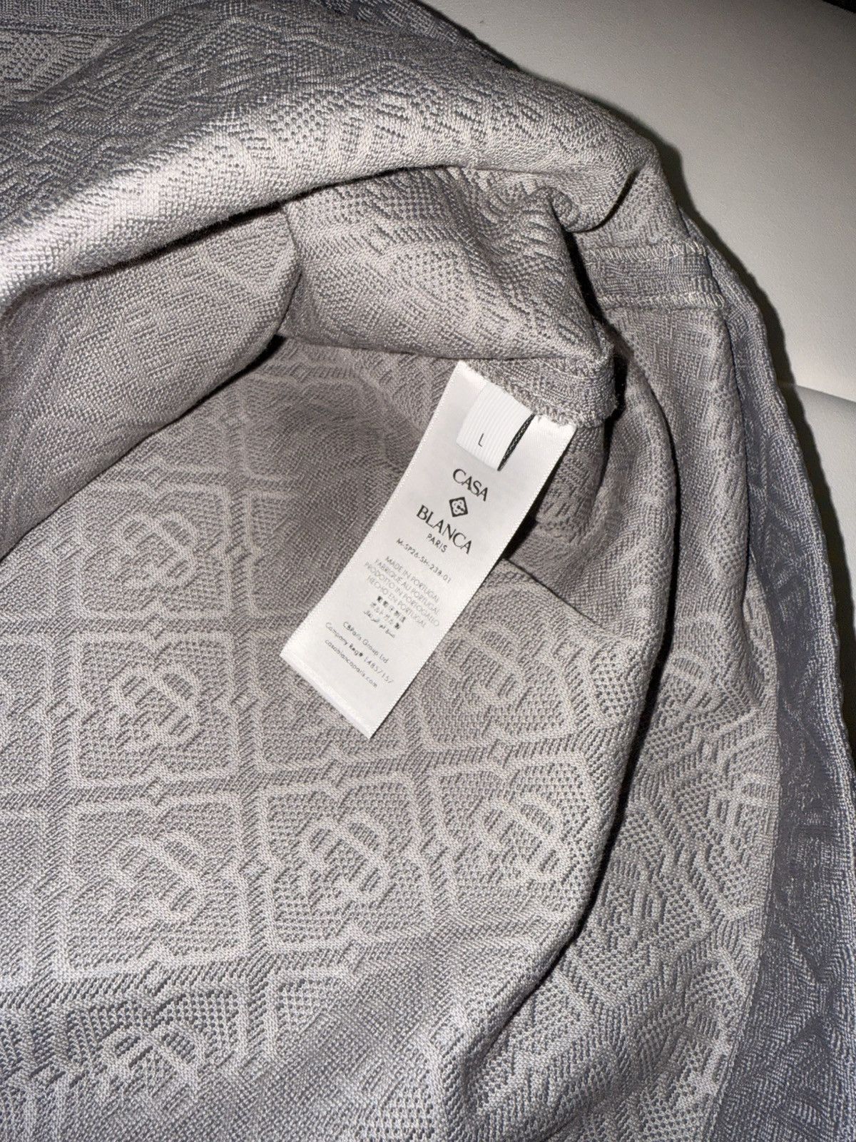 Casablanca Jacquard logo set Size US L / EU 52-54 / 3 - 3 Thumbnail