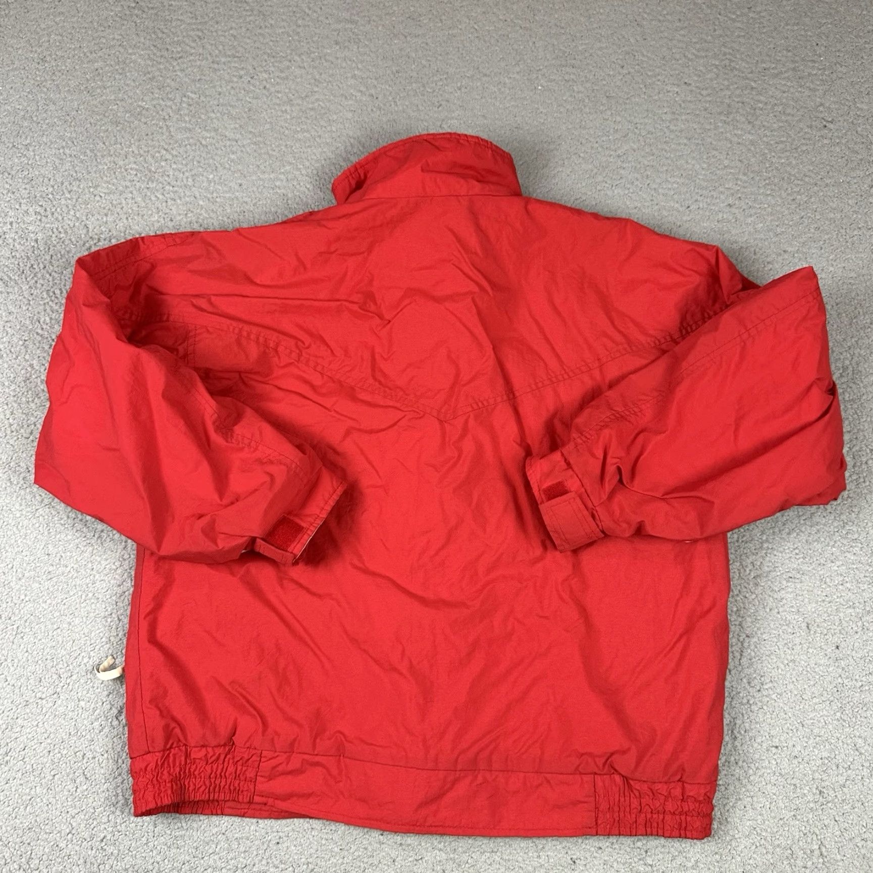 Vintage VINTAGE Woolrich Jacket Womens Large Red Outdoor Lined Thinsulate Casual Coat L Windproof Water-Resistant Pockets Zipper Bomber Style Size L / US 10 / IT 46 - 6 Thumbnail