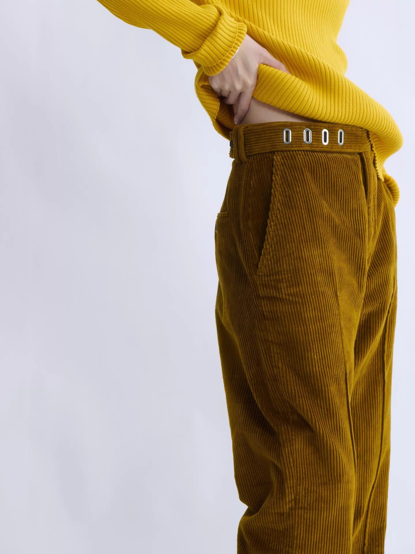 Acne Studios Acne Studios Tan Corduroy Shirt & Trouser Suit 46 Size US S / EU 44-46 / 1 - 6 Thumbnail
