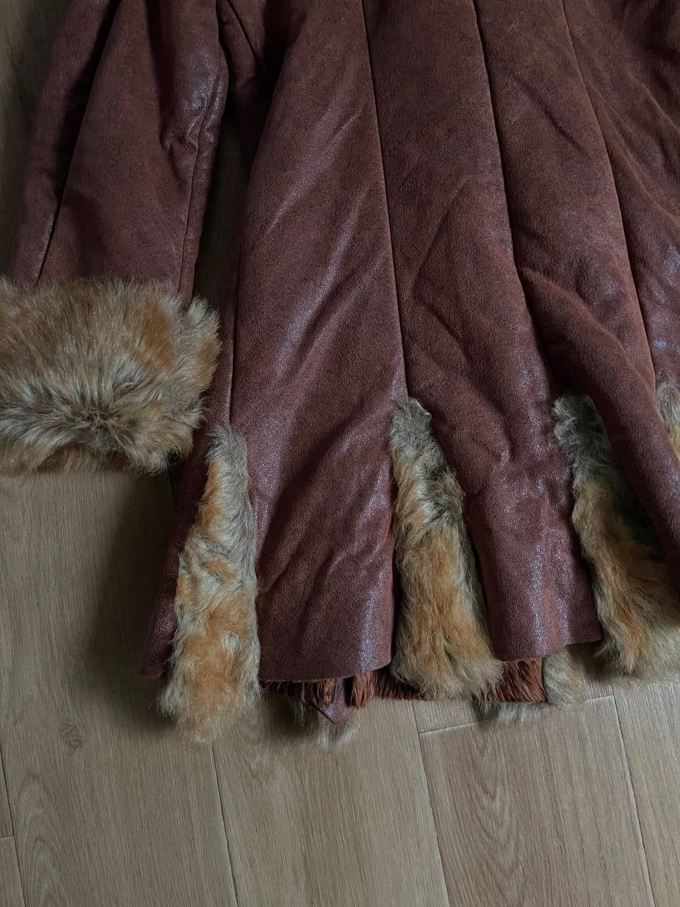 Vintage Vintage Faux Fur Sheepskin Suede Leather Coat Size M / US 6-8 / IT 42-44 - 20 Thumbnail