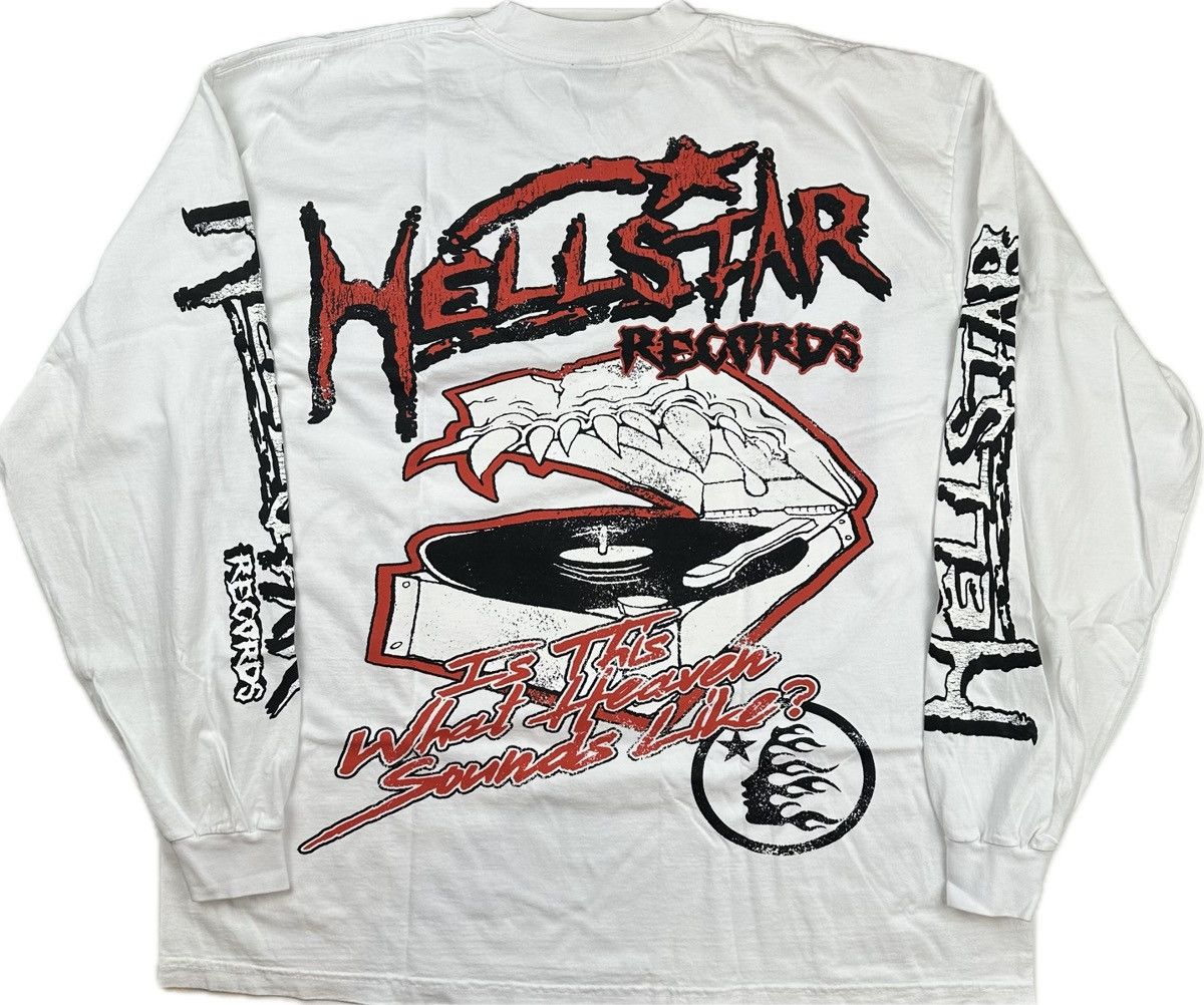 HELLSTAR Hellstar Records Long Sleeve Size US XXL / EU 58 / 5 - 3 Thumbnail