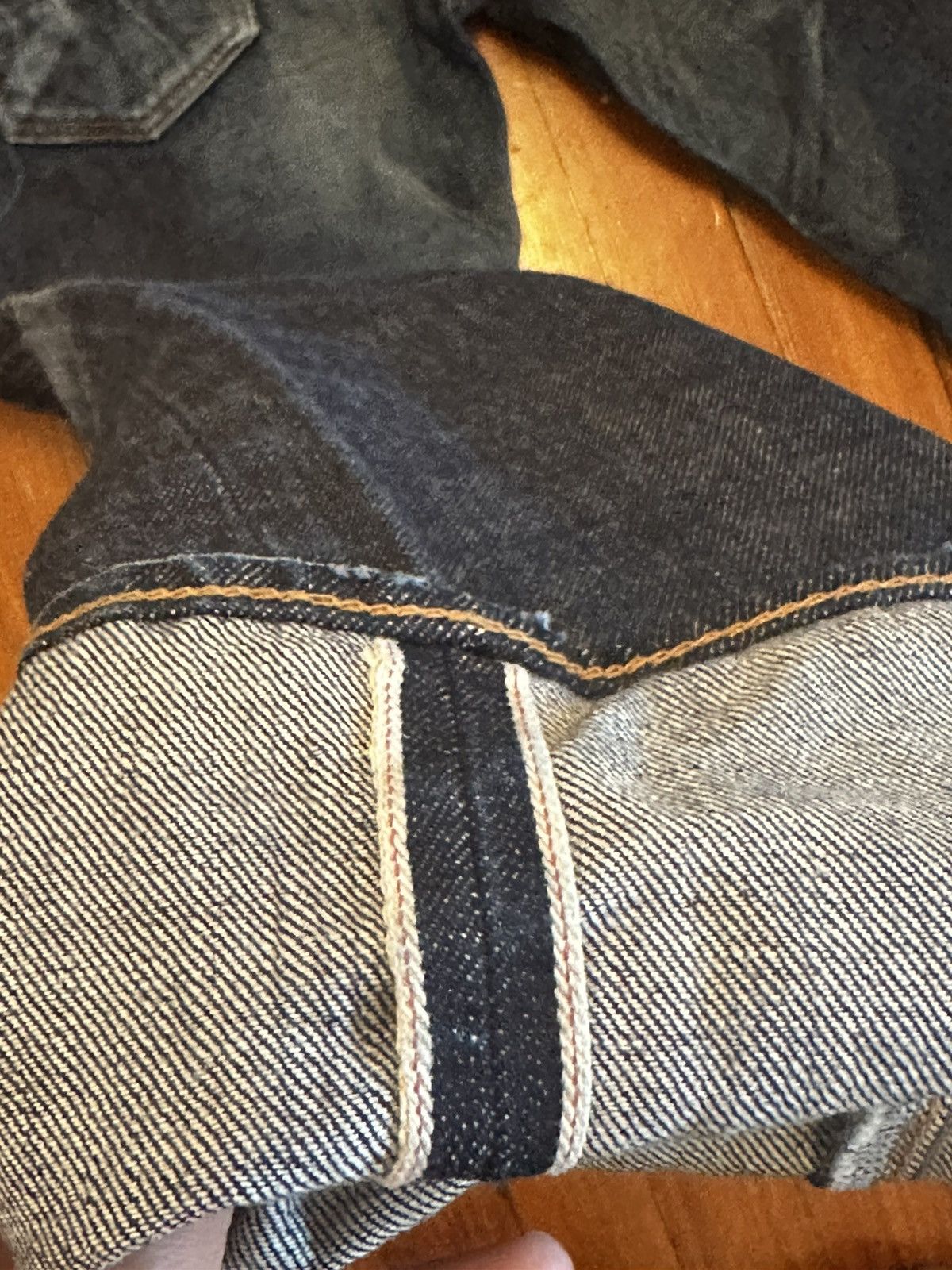 Prps PRPS NOIR Japanese Redlined Selvedge Denim Jeans Wabash RARE Size US 29 - 7 Thumbnail