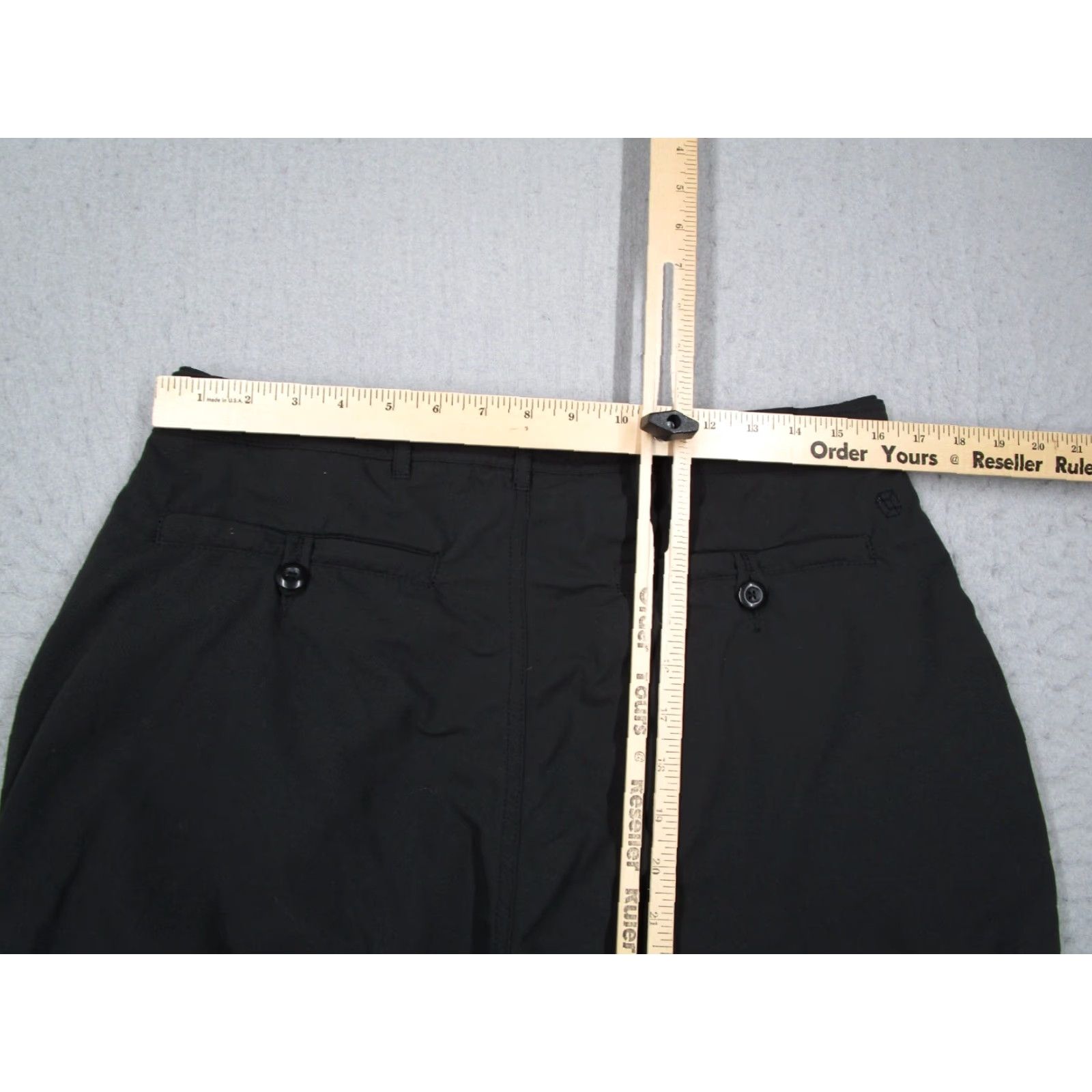 Vintage Clothing Arts Men Pants 32 Black P Cubed Pick Pocket Proof Travel Utility Zip Pockets Cargo 5-Pocket Chino Nylon Military Size US 32 / EU 48 - 6 Thumbnail