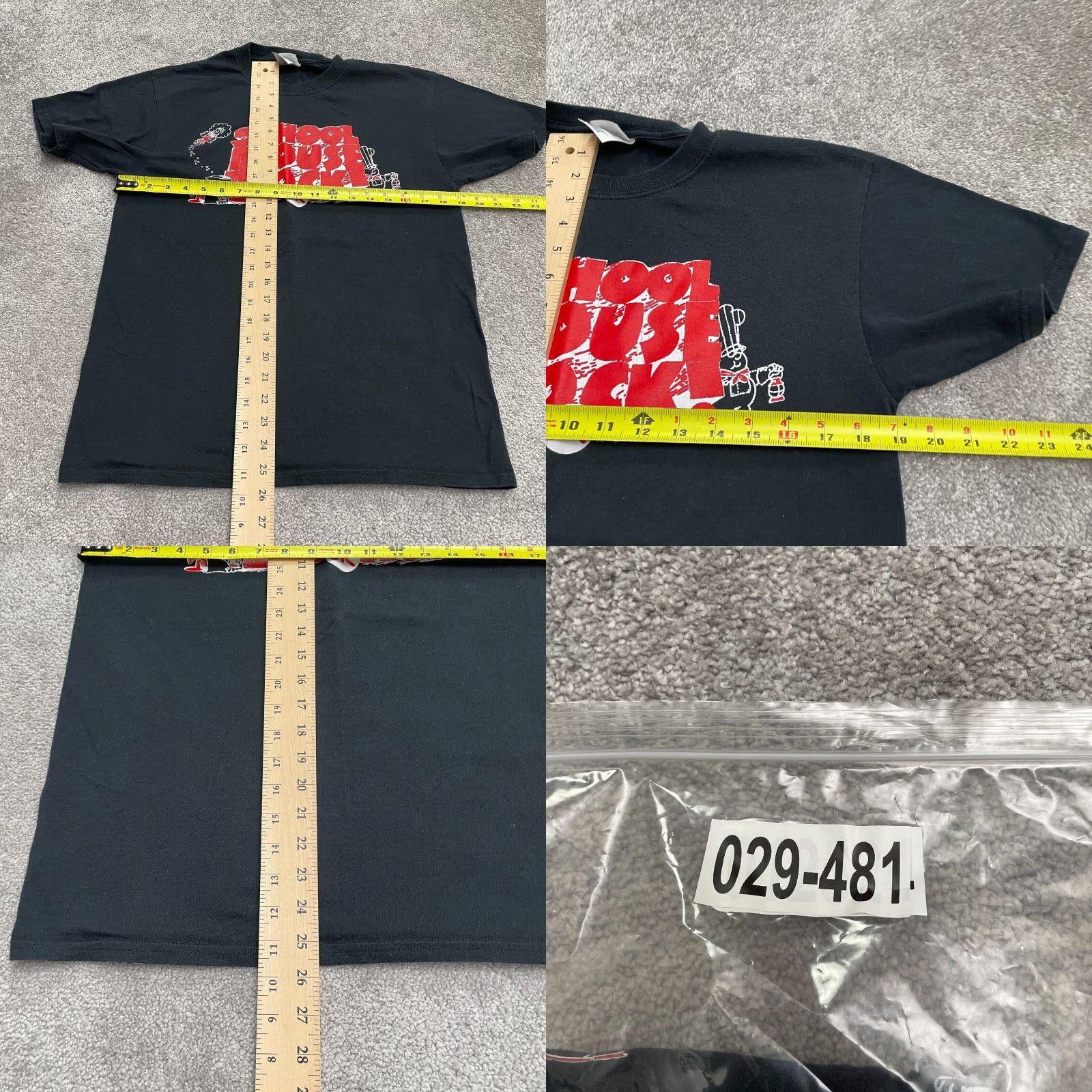 Port & Company Port & Company 50/50 Graphic T-Shirt Unisex M Black Crew Neck Short Sleeve Size M / US 6-8 / IT 42-44 - 8 Thumbnail