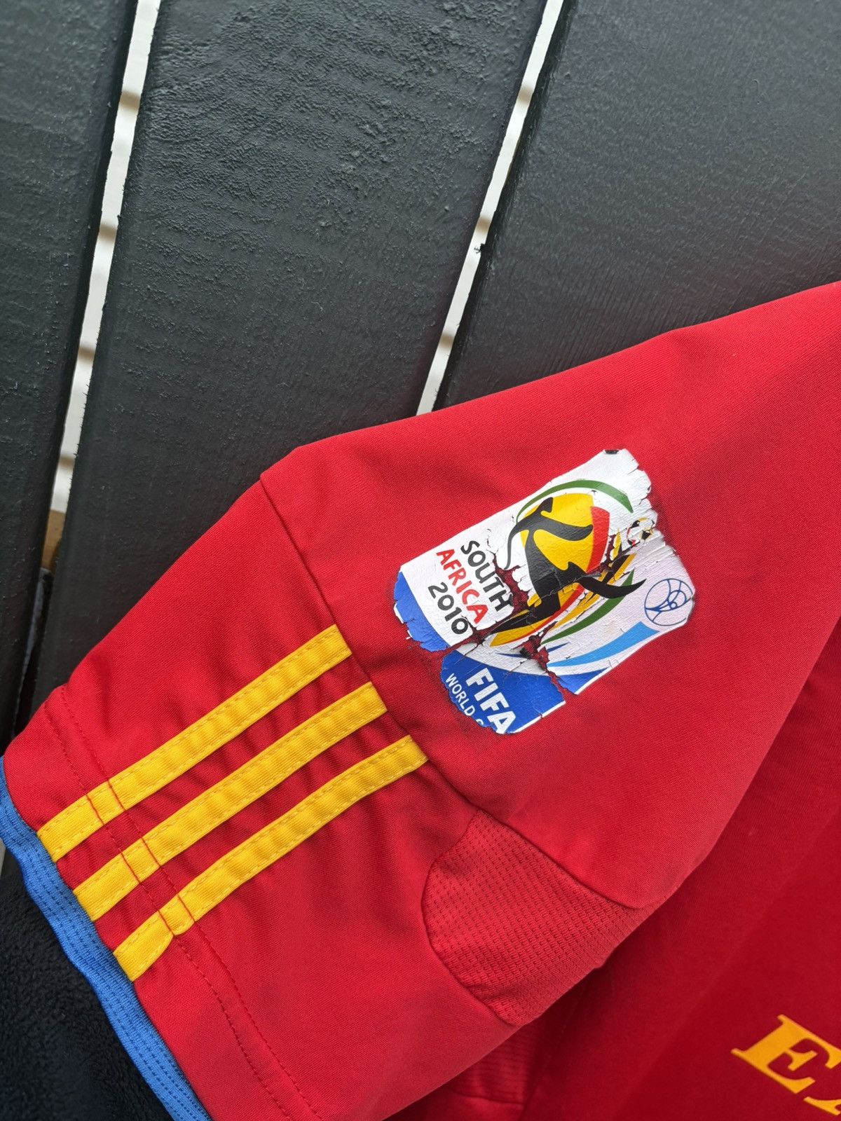 Other Vintage Sportswear Spain FIFA Soccer Jersey Size US L / EU 52-54 / 3 - 5 Thumbnail