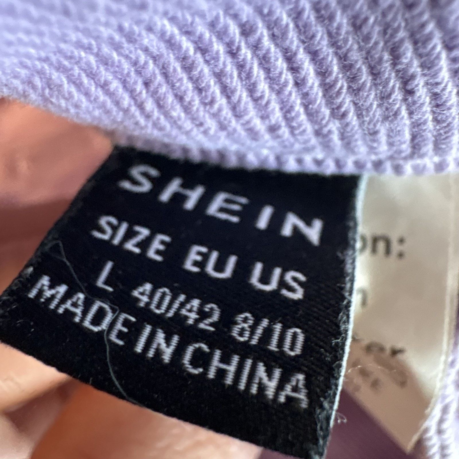 Shein SHEIN Women Purple Wide Leg Jeans High Rise Baggy Y2K Size L Size 40" / US 18 - 7 Thumbnail