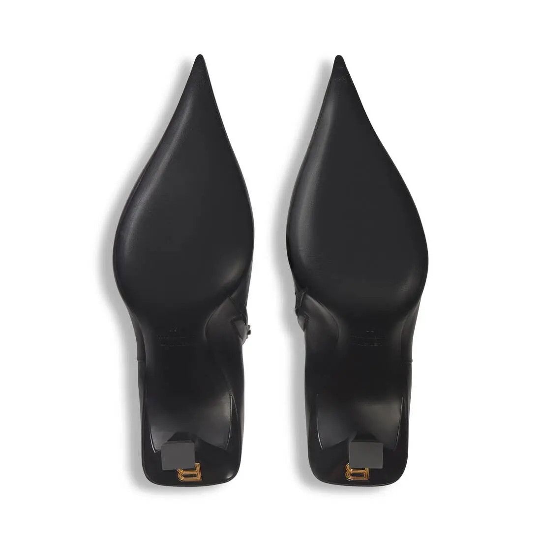 Balenciaga o1w1db10625 Hourglass 100mm Booties in Black Size US 7 / IT 37 - 6 Thumbnail