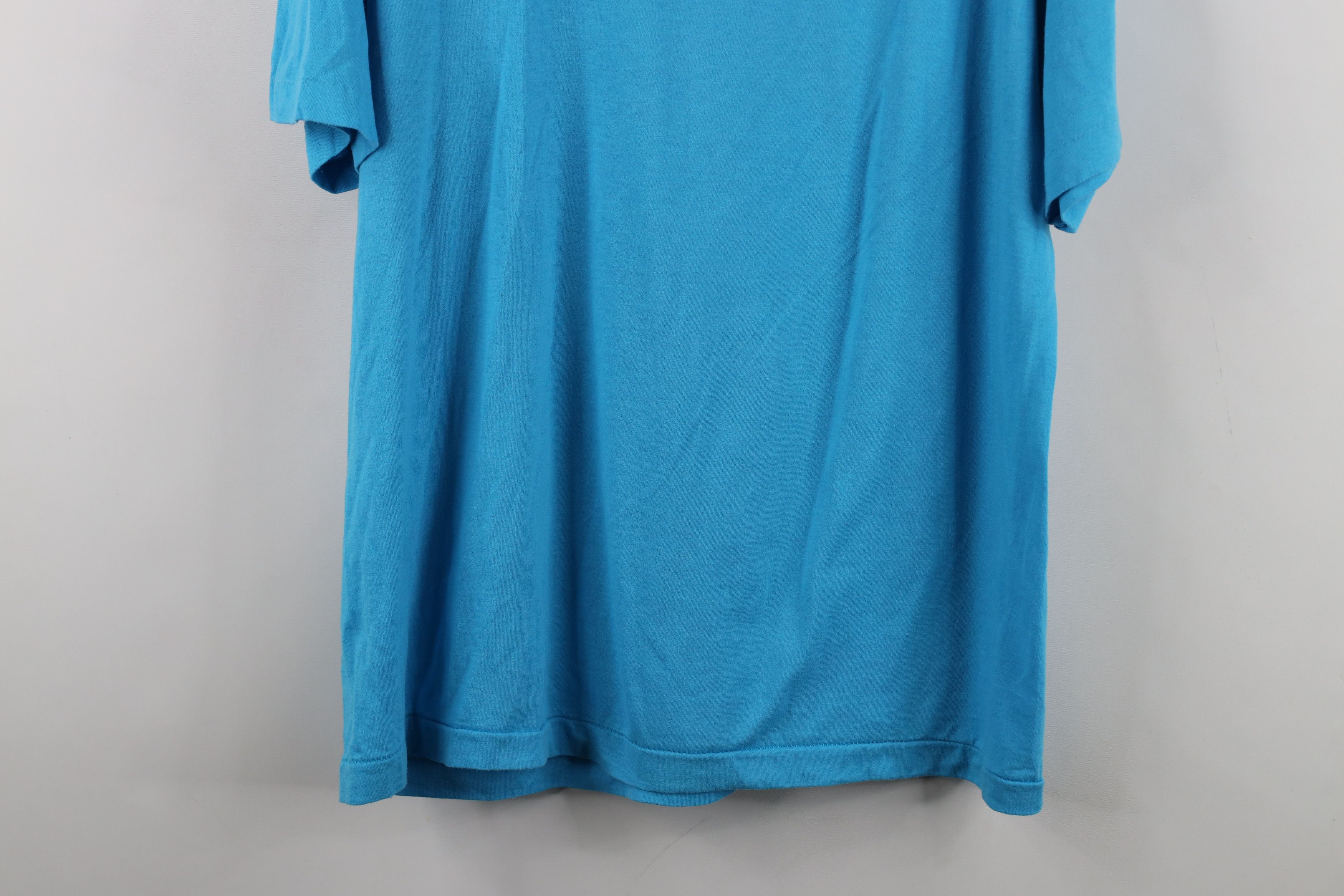 Vintage Vintage 80s 90s Streetwear Spell New York T-Shirt Blue USA Size US L / EU 52-54 / 3 - 11 Thumbnail